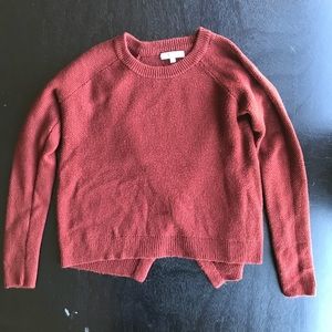 Madewell Open Back Sweater
